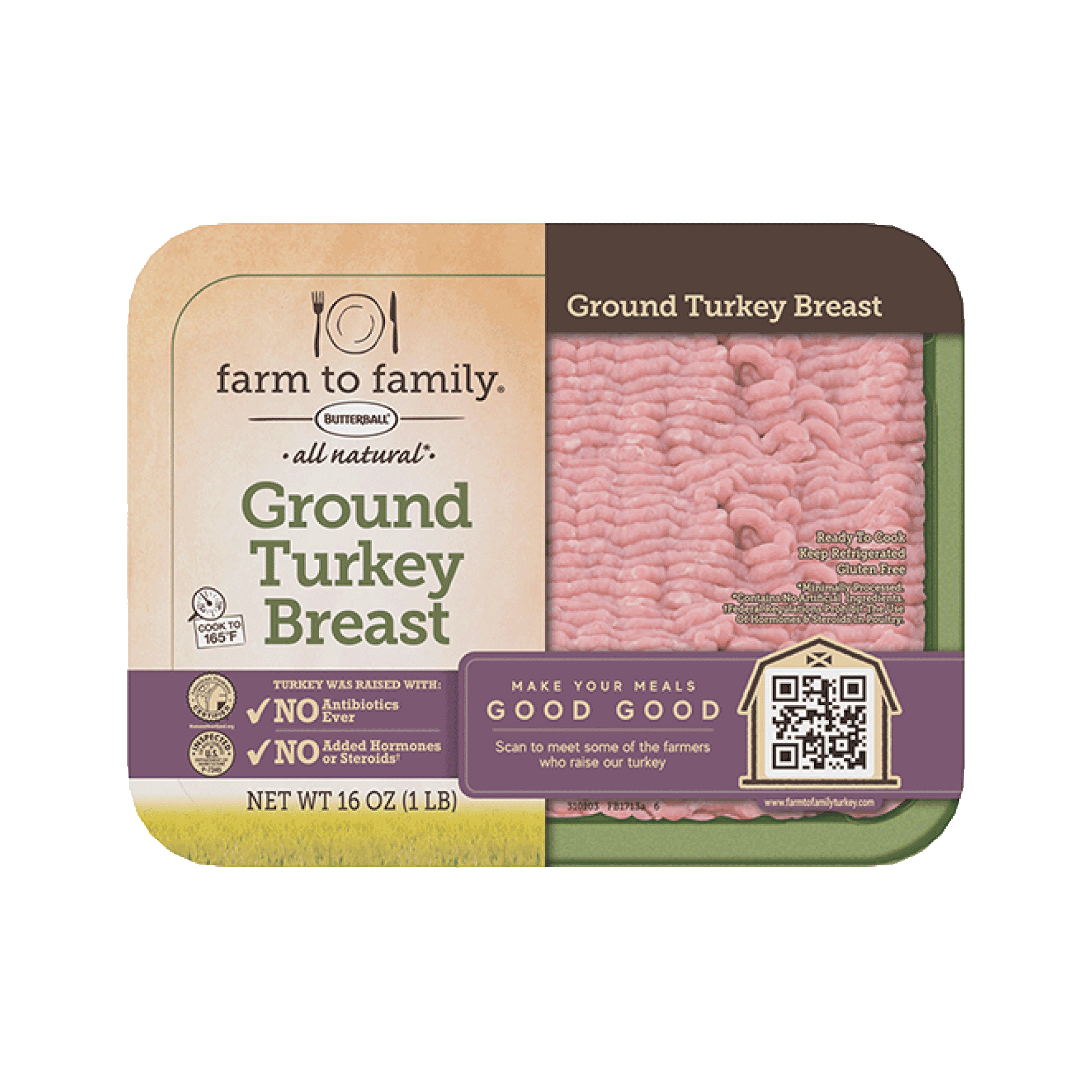 Ground turkey breast