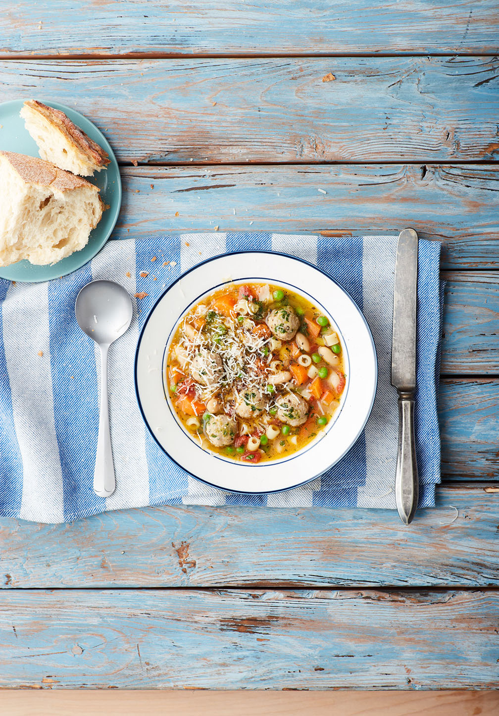 Turkey Meatball Minestrone
