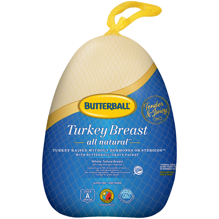 Frozen Whole Turkey Breast Image of Frozen Whole Turkey Breast