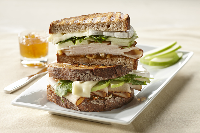Butterball Thanksgiving Turkey Brie, Fig and Walnut Panini Butterball Thanksgiving Turkey Brie, Fig and Walnut Panini