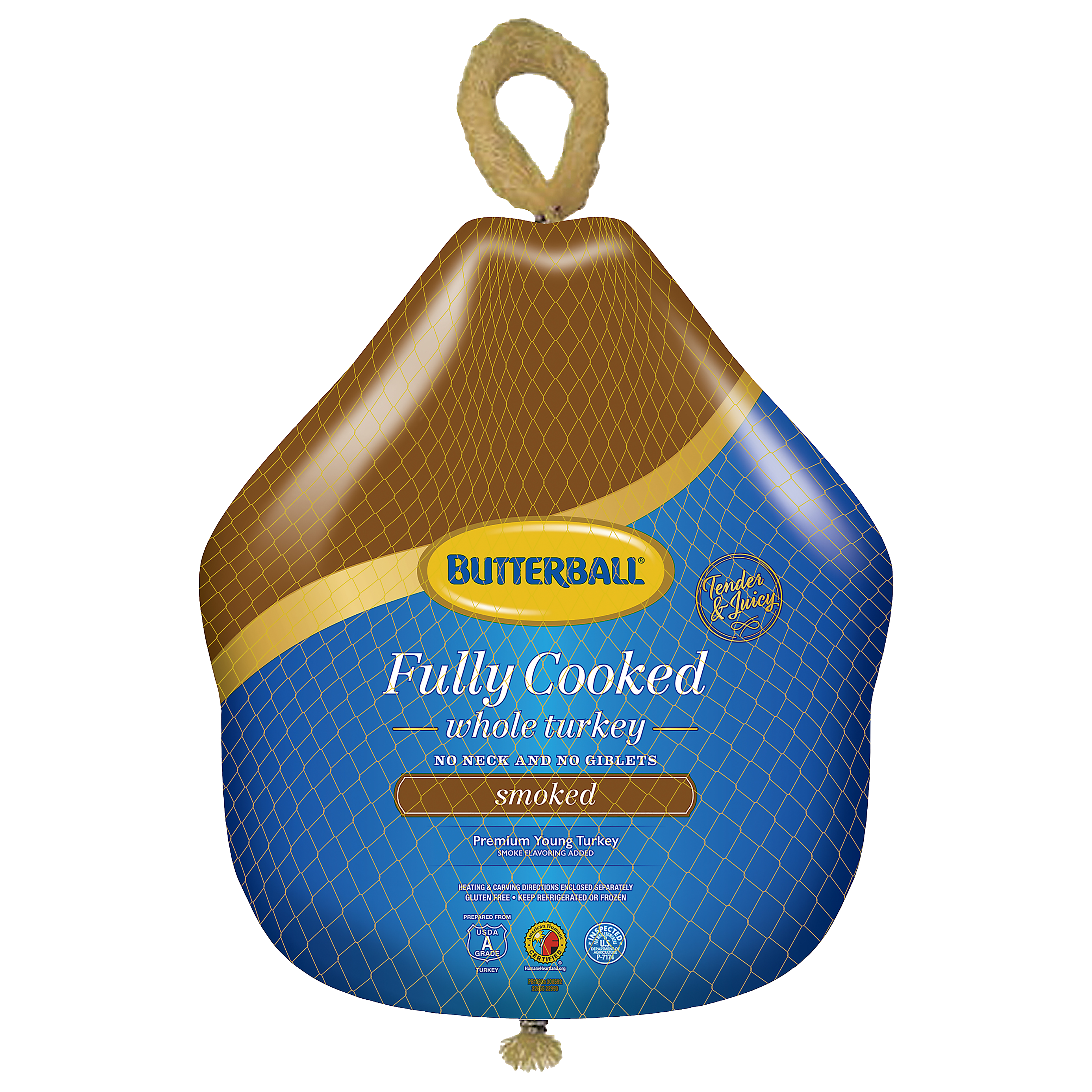 Frozen Fully Cooked Smoked Turkey Image of Frozen Fully Cooked Smoked Turkey