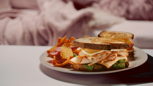 Image of Grilled Turkey and Brie Sandwich Image of Grilled Turkey and Brie Sandwich