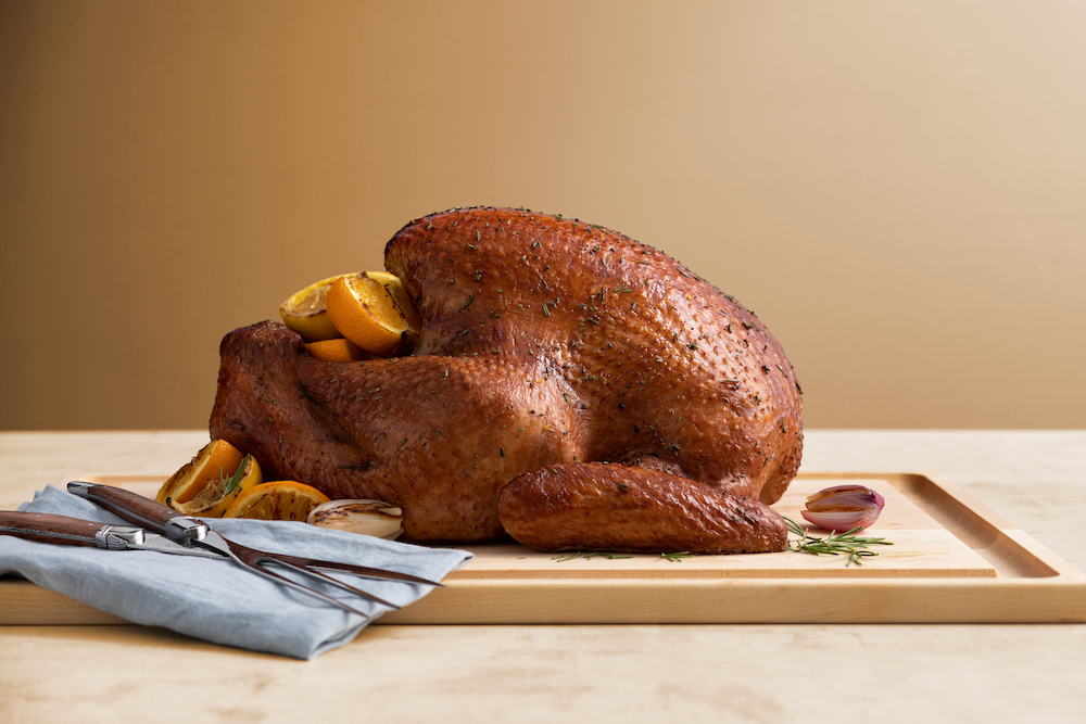 Herb Citrus Butter Roasted Whole Turkey Image of Citrus Butter Roasted Whole Turkey