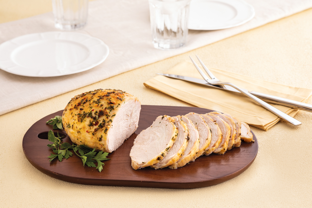 Butterball Herb Flavored Roasted Turkey Breast Image of Butterball Herb Flavored Roasted Turkey Breast