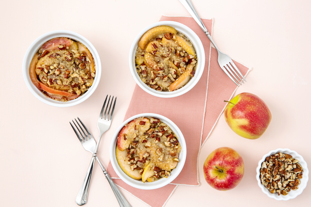 Image of Make Ahead Mini Apple Crumble Pies