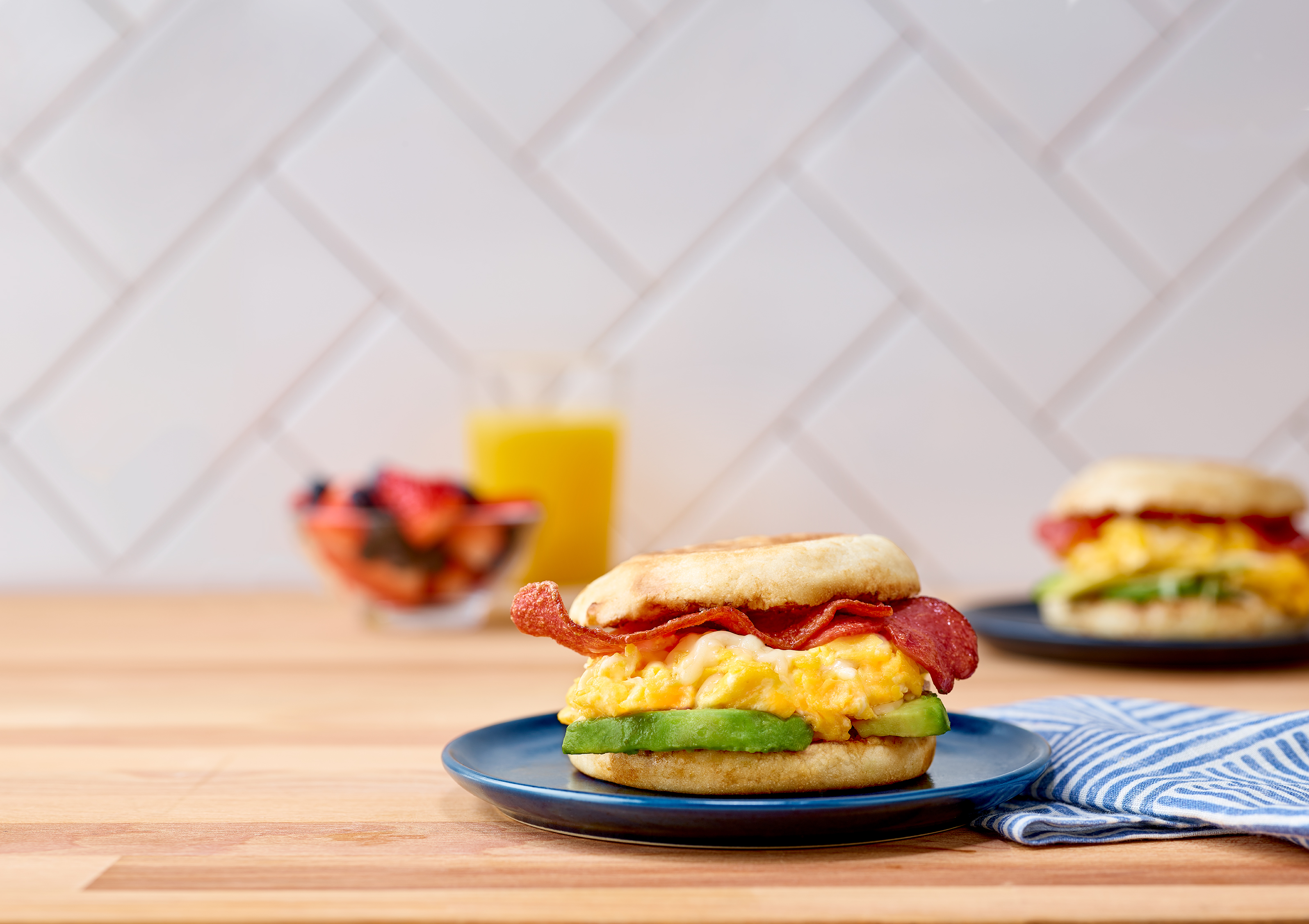 Asiago Bacon Egg Sandwich More Melt