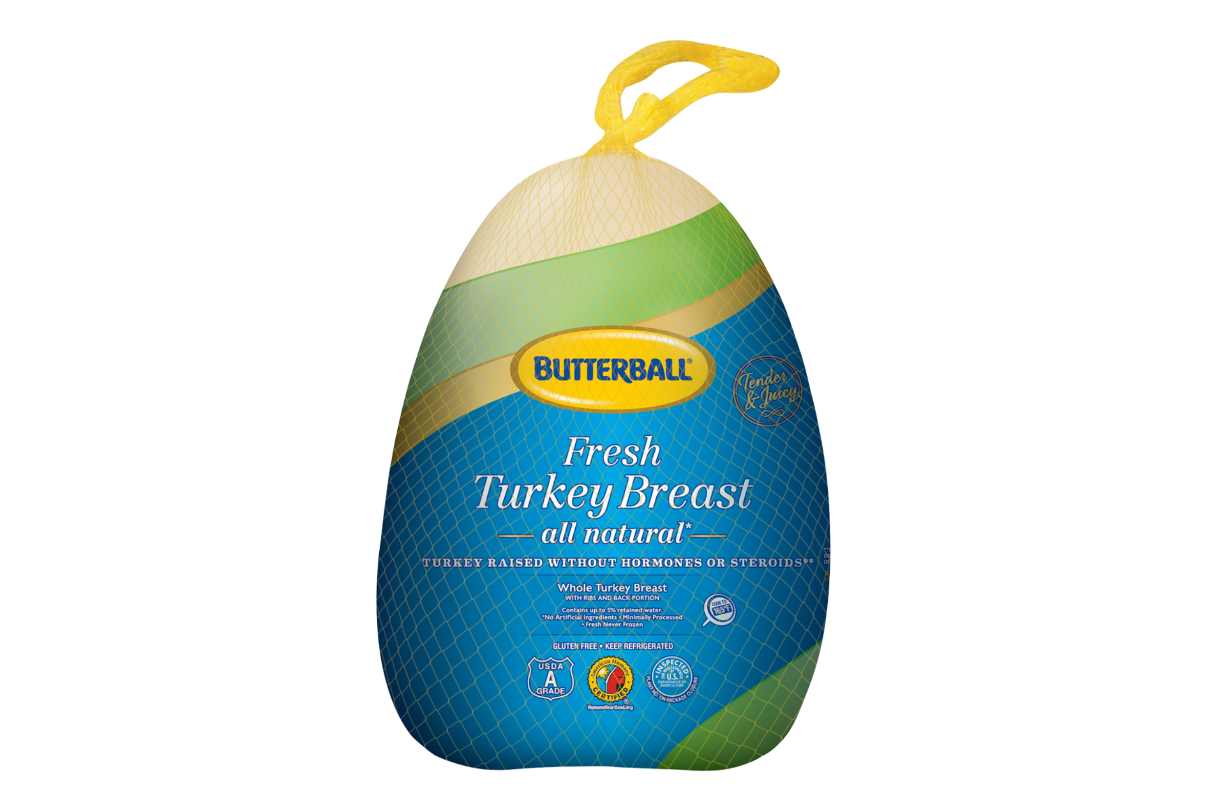 Fresh Whole Turkey Breast Image of Fresh Whole Turkey Breast.