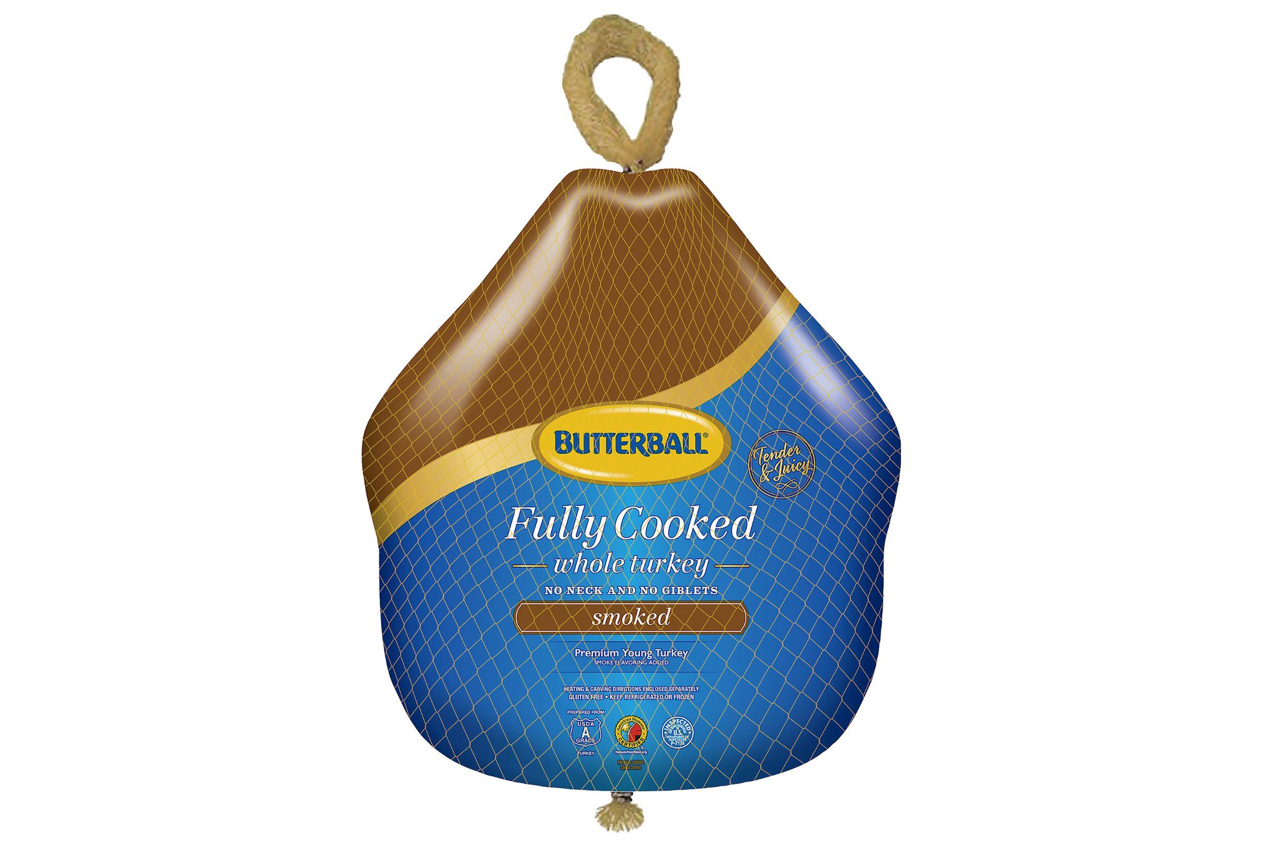 Frozen Fully Cooked Smoked Turkey Image of Frozen Fully Cooked Smoked Turkey