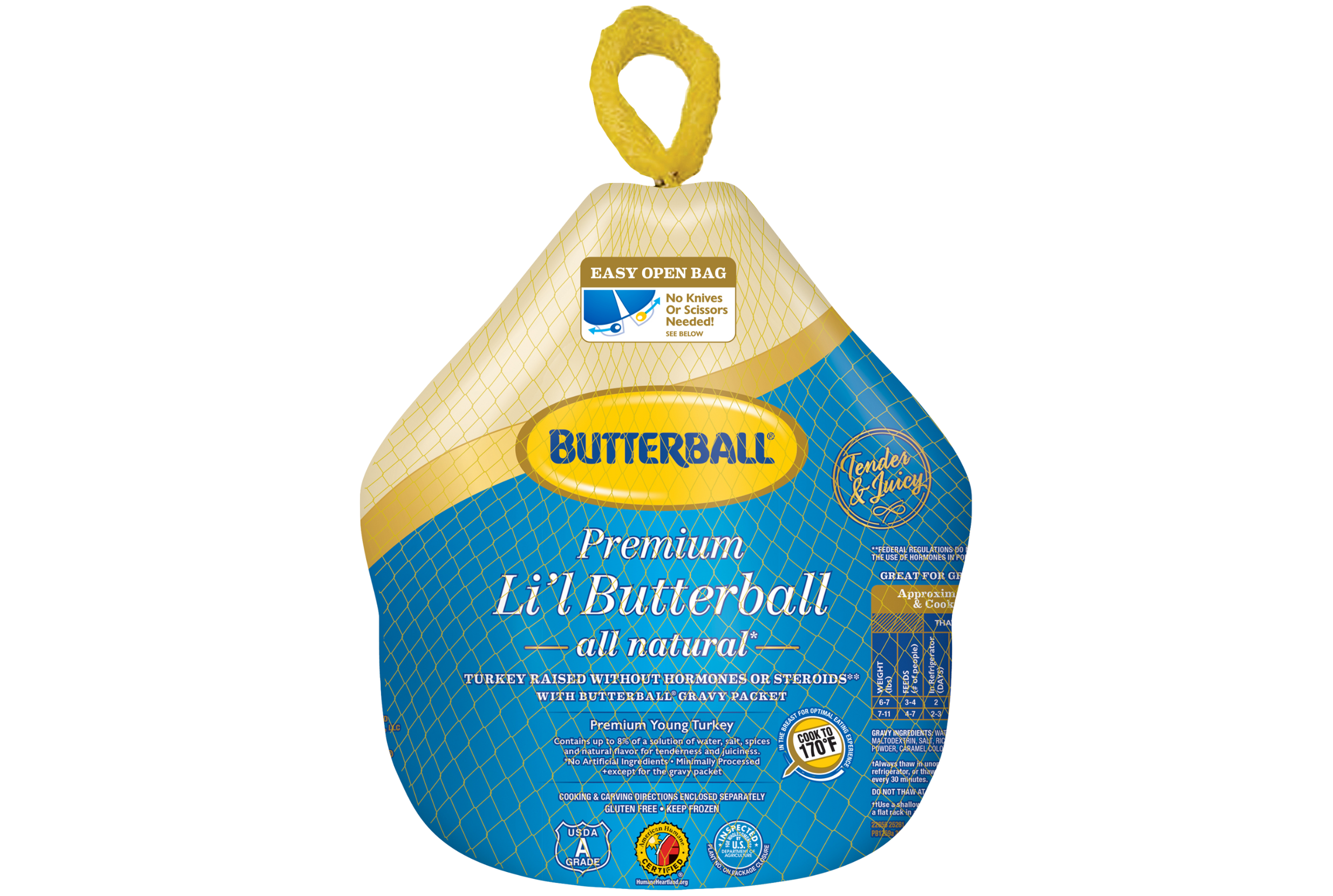 Frozen Li'l Butterball Turkey Image of Frozen Li'l Butterball Turkey