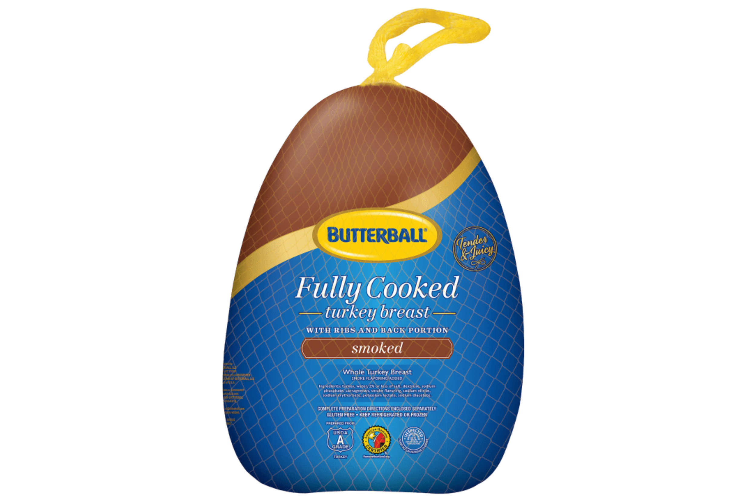 Fully Cooked Smoked Whole Turkey Breast Image of Fully Cooked Smoked Whole Turkey Breast
