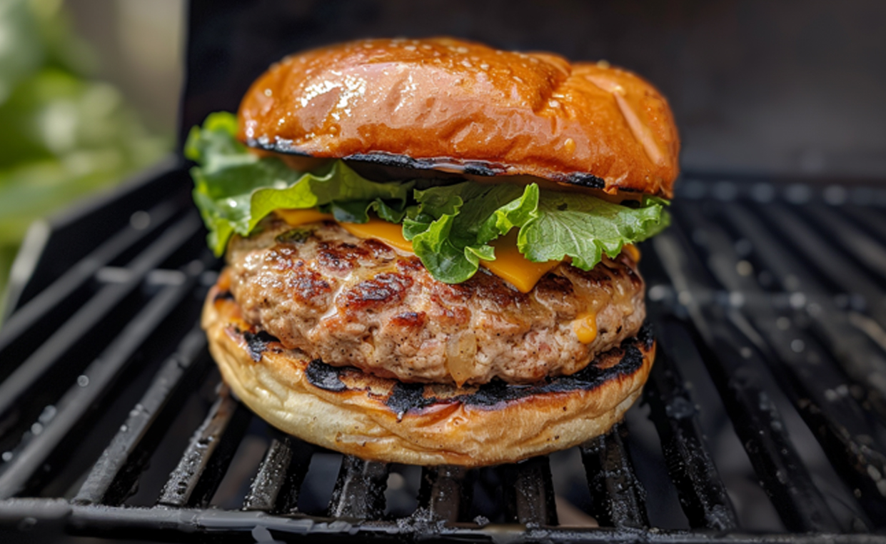 Grilled Frozen Turkey Burgers Grilled Frozen Turkey Burgers