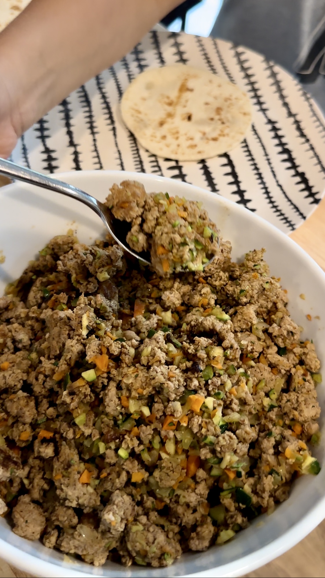 Michael Ponzio’s Turkey Vegetable Tacos