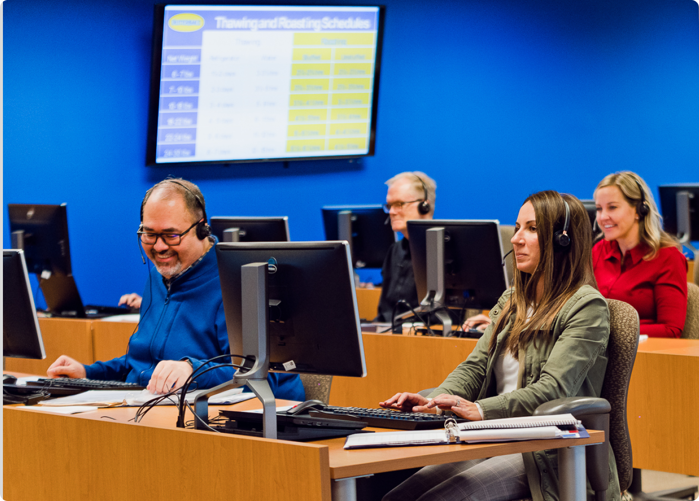 TTL Staff Butterball Turkey Talk-Line staff