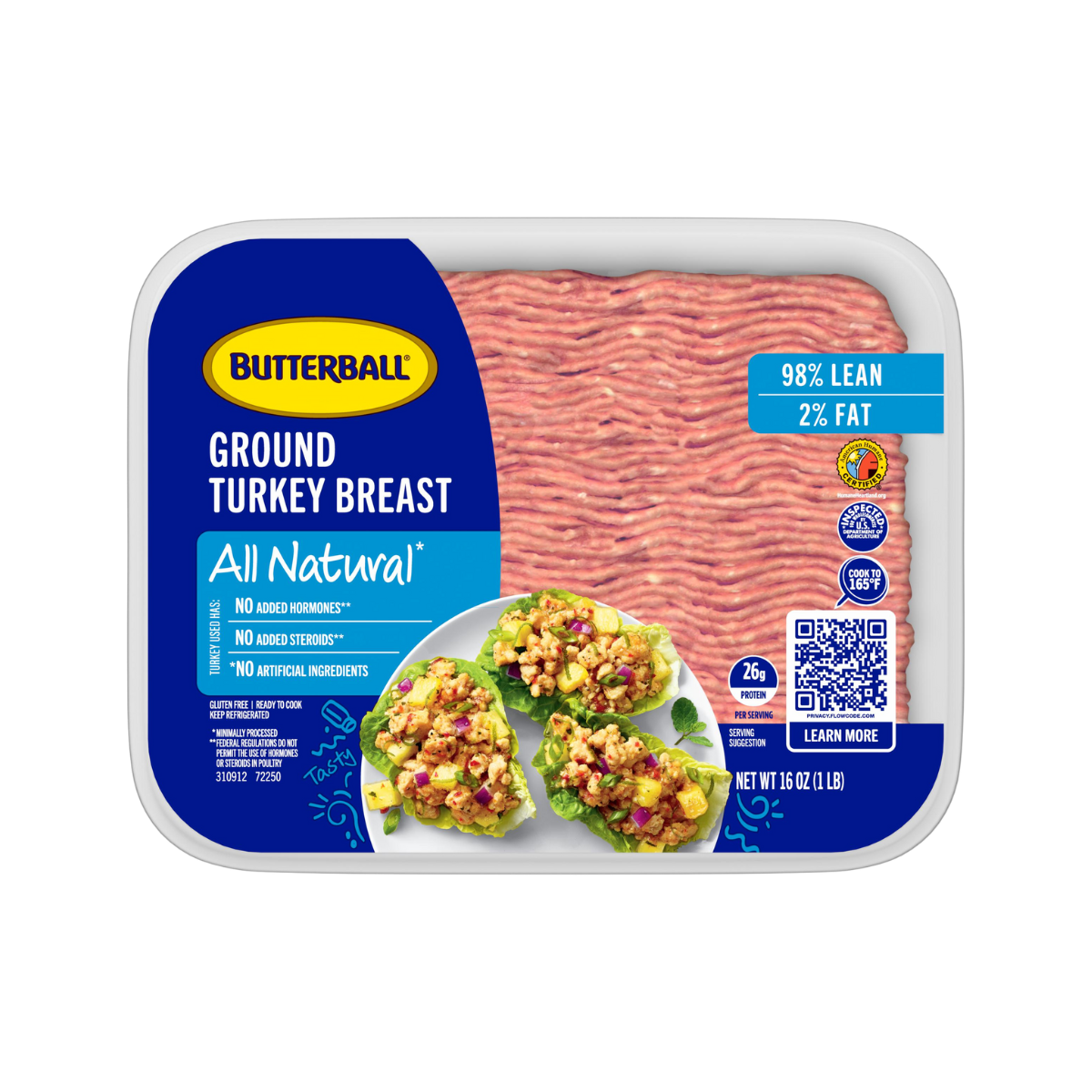 BB_9-2_GroundTurkey_2024Pkg Butterball Ground Turkey 98/2