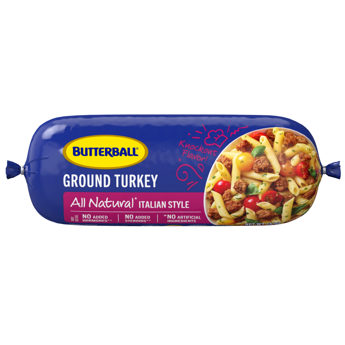 Fresh All Natural* Italian-Seasoned Ground Turkey Roll Fresh All Natural* Italian-Seasoned Ground Turkey Roll
