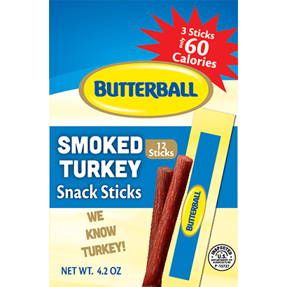 Smoked Turkey Snack Stick Image of Smoked Turkey Snack Stick