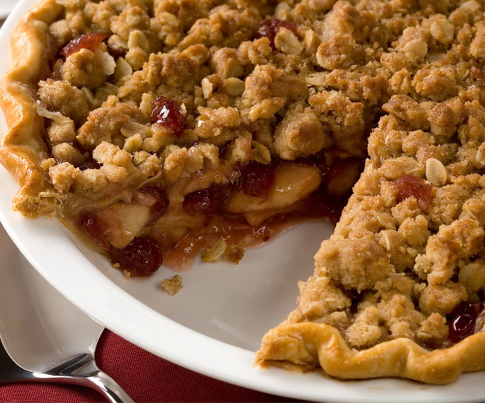 Image of Apple Cranberry Streusel Pie Image of Apple Cranberry Streusel Pie