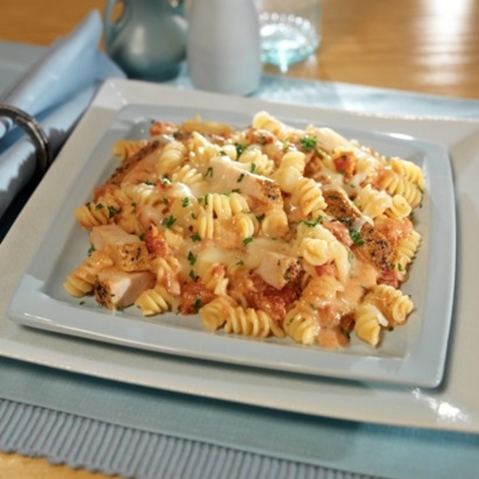 Image of Creamy Tomato Garlic Herb Turkey Rotini