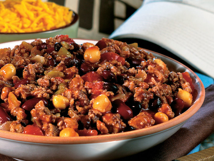 Image of Easy Three-Bean Turkey Chili Image of Easy Three-Bean Turkey Chili