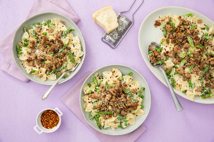 Image of Quick Turkey Springtime Pasta Image of Quick Turkey Springtime Pasta