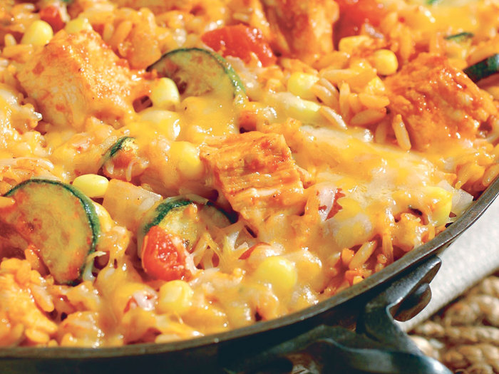 Image of Tex-Mex Turkey Rice Skillet