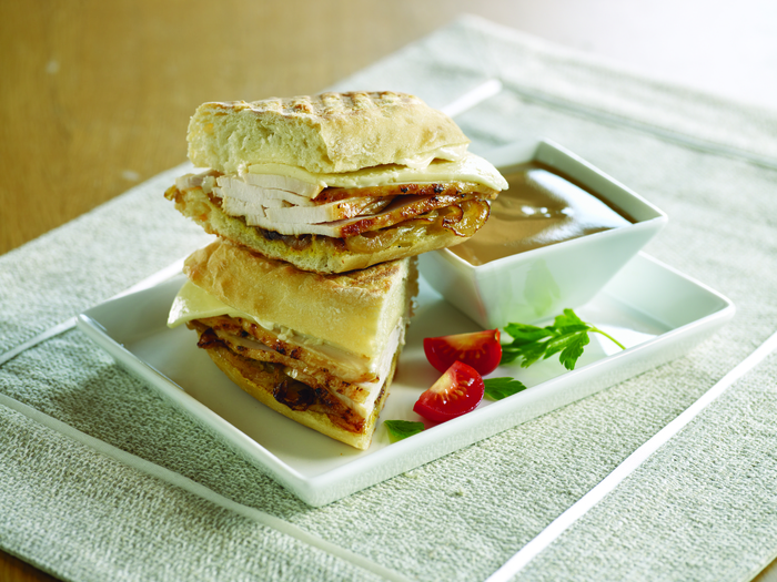 Image of Turkey French Dip Panini
