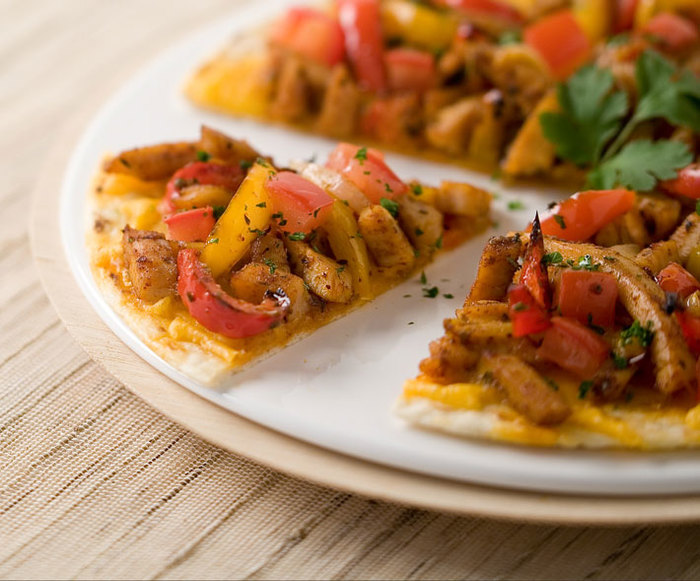 Image of Turkey Tortilla Pizzas Image of Turkey Tortilla Pizzas
