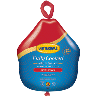 Image of Frozen Fully Cooked Baked Turkey
