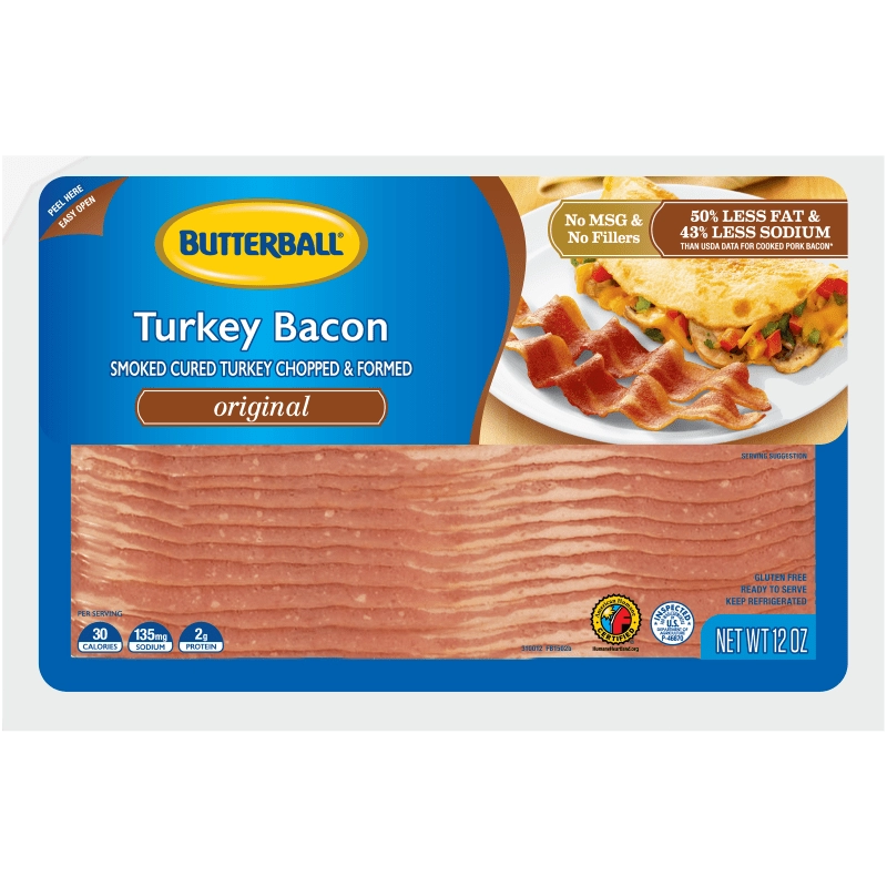 How to cook butterball turkey bacon in the oven