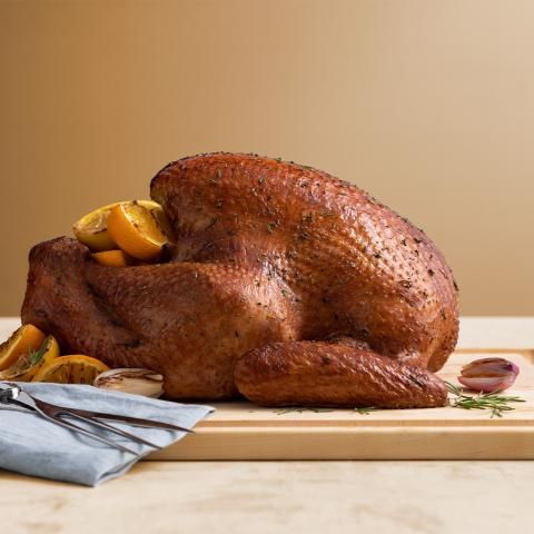 Herb Citrus Butter Roasted Whole Turkey