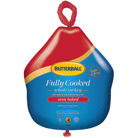 Image of Frozen Fully Cooked Baked Turkey
