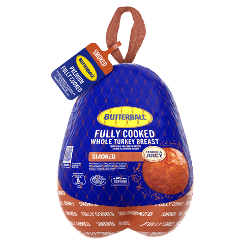 An image of Fully Cooked Smoked Whole Turkey Breast.
