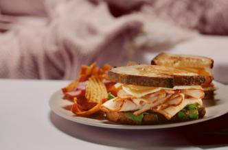 Image of Grilled Turkey and Brie Sandwich