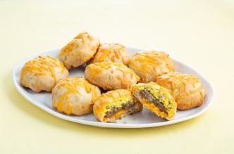 Image of Sausage, Egg and Cheese-Stuffed Biscuits