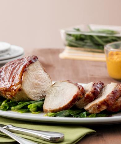 Image of Boneless Turkey Roast with Sweet and Tangy Sauce