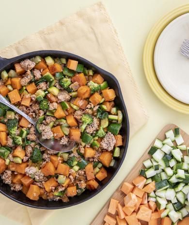Image of Butterball Turkey Zucchini Skillet