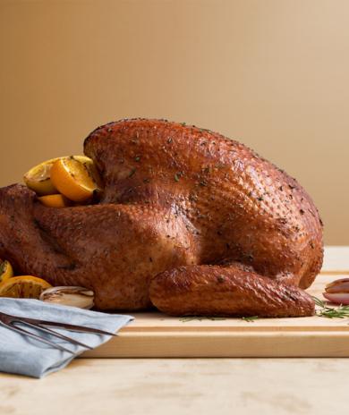 Herb Citrus Butter Roasted Whole Turkey