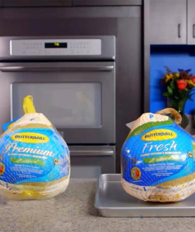 Butterball whole turkeys
