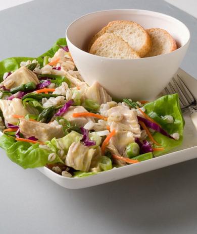Image of Barley Turkey Vegetable Salad