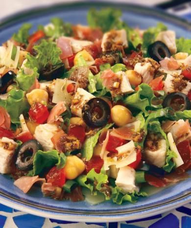 Image of Chopped Turkey Salad with Balsamic Vinaigrette