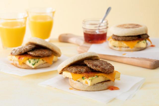 Image of On-the-Go Breakfast Sandwiches