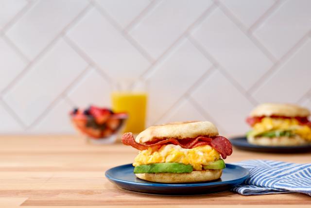 Asiago Bacon Egg Sandwich More Melt