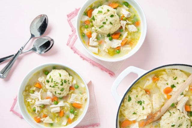 Image of Easy Leftover Turkey Dumpling Soup