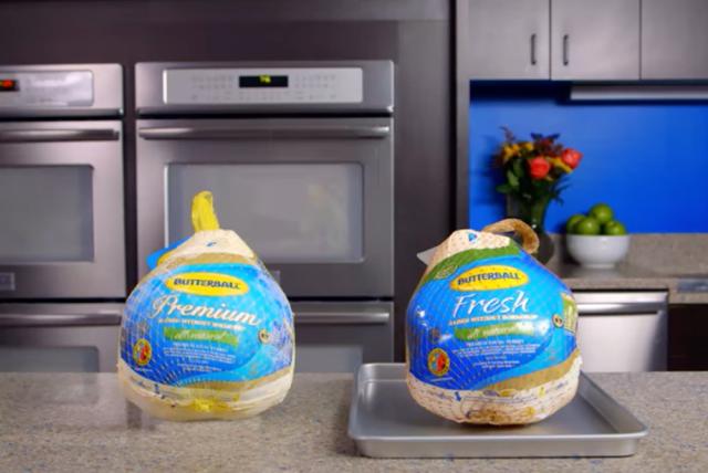 Butterball whole turkeys