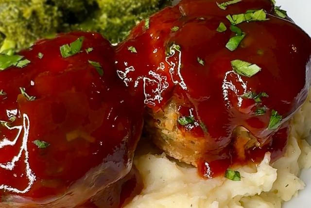 Image of Turkey Meatloaf Muffins.