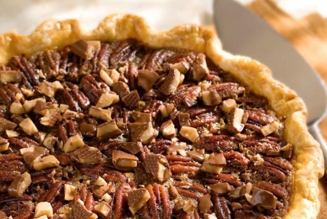 Image of Southern Pecan Pie with Toffee Crunch