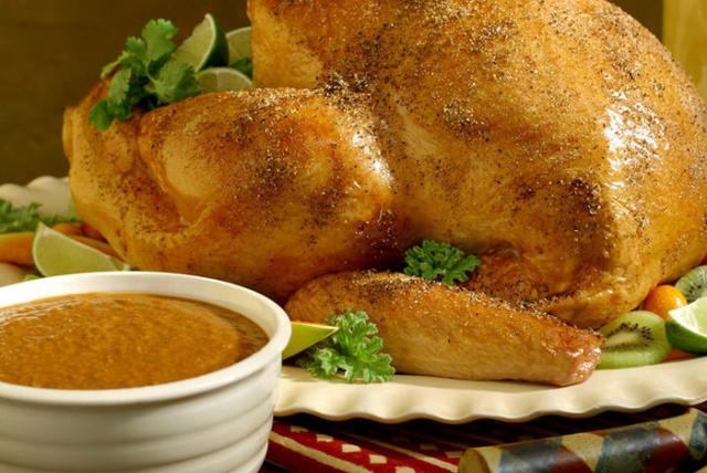 Image of Turkey with Mole Sauce